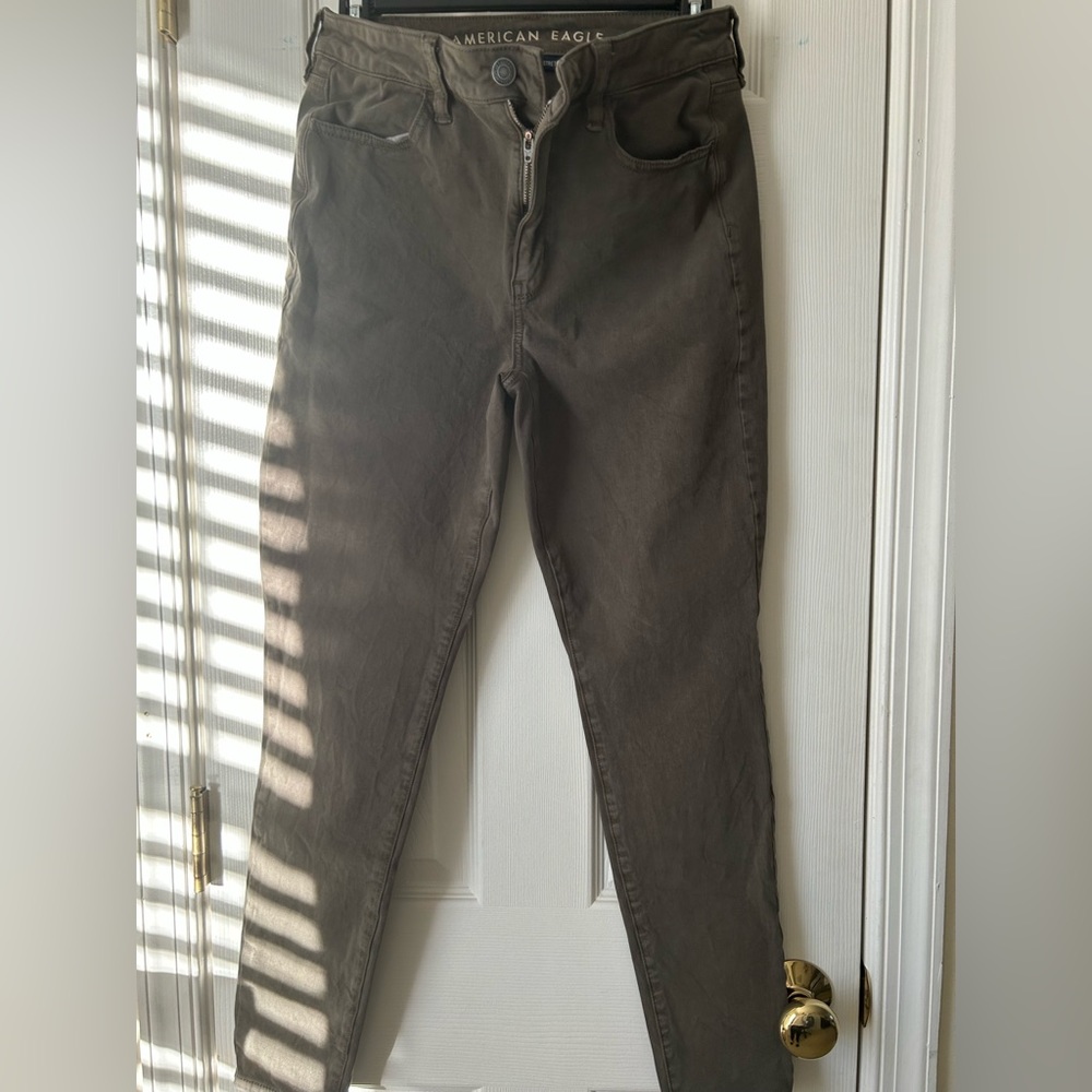 American Eagle 360 Ne(x)t Level Stretch Super Hi Rise Jeggings Size 8